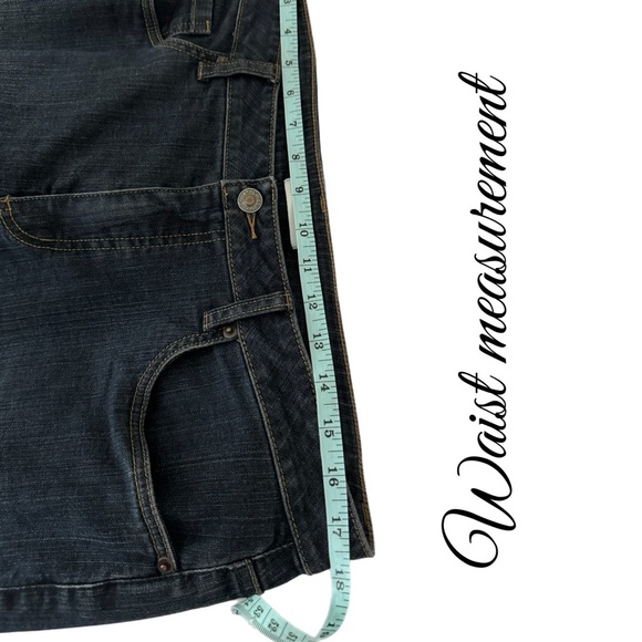 Coldwater Creek Womens Mid Rise Bootcut Jeans Dark Denim Pants Sz 14 Regular - Picture 11 of 14